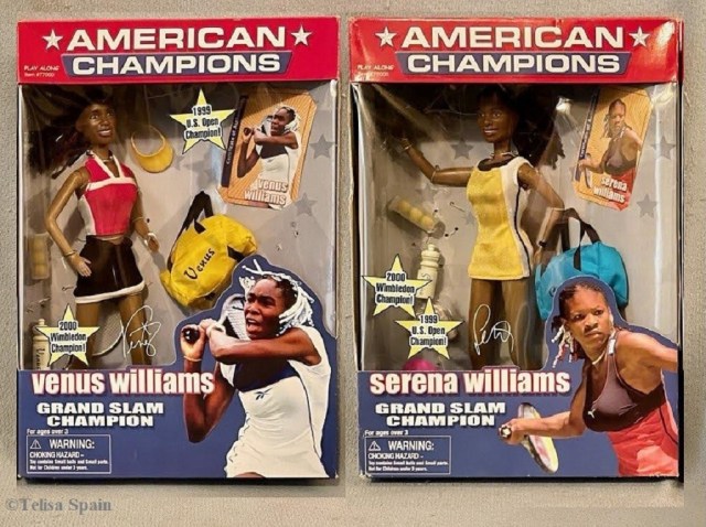 Venus and Serena Williams – DeeBeeGee's Virtual Black Doll Museum™