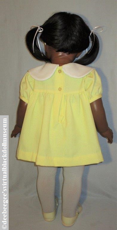 Super Saucy-Type doll by EEGEE, 1961, redressed and rewigged