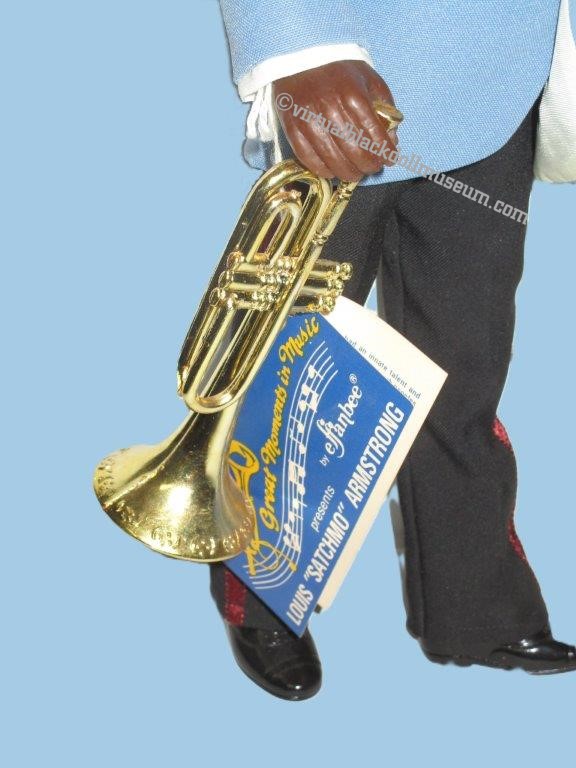 Louis Armstrong – DeeBeeGee's Virtual Black Doll Museum™