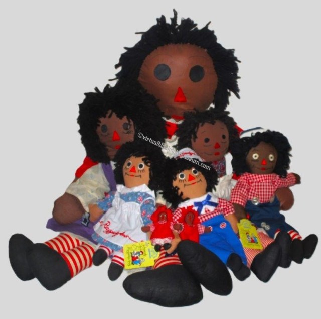 Raggedy Ann and Andy フランブロ 陶製 Raggedy Ann & Andy Porcelain 