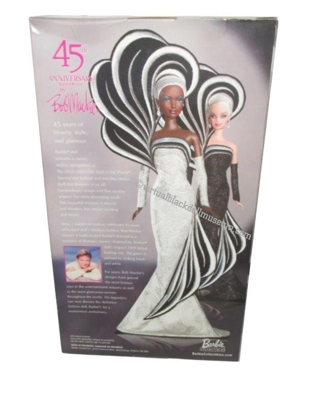 Barbie Collector 45th Anniversary Par Bob Mackie – Neuf – Édition 2003