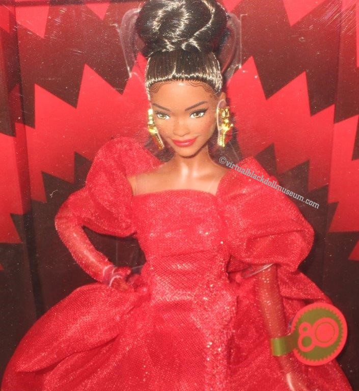 Mattel 80th Anniversary Barbie – DeeBeeGee's Virtual Black Doll Museum™