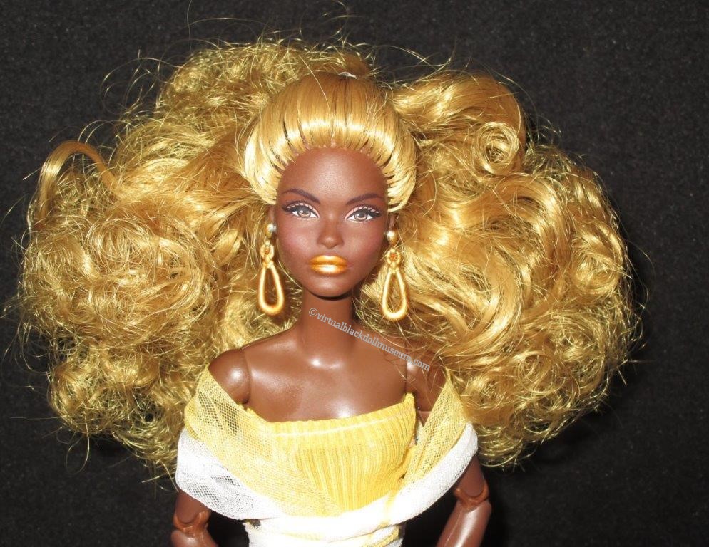 OOAK Barbie Basics #3 Re-rooted  DeeBeeGee's Virtual Black Doll Museum