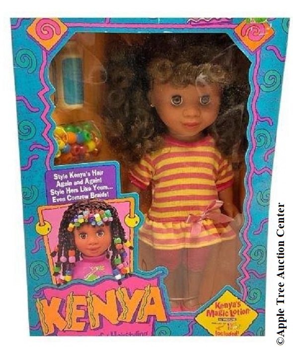 Kenya the Beautiful Hair Styling Doll – DeeBeeGee's Virtual Black