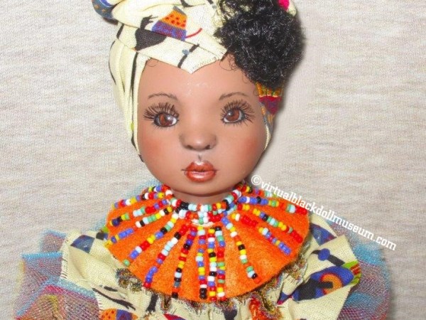 Celebrating African Culture Art Half&nbsp;Doll